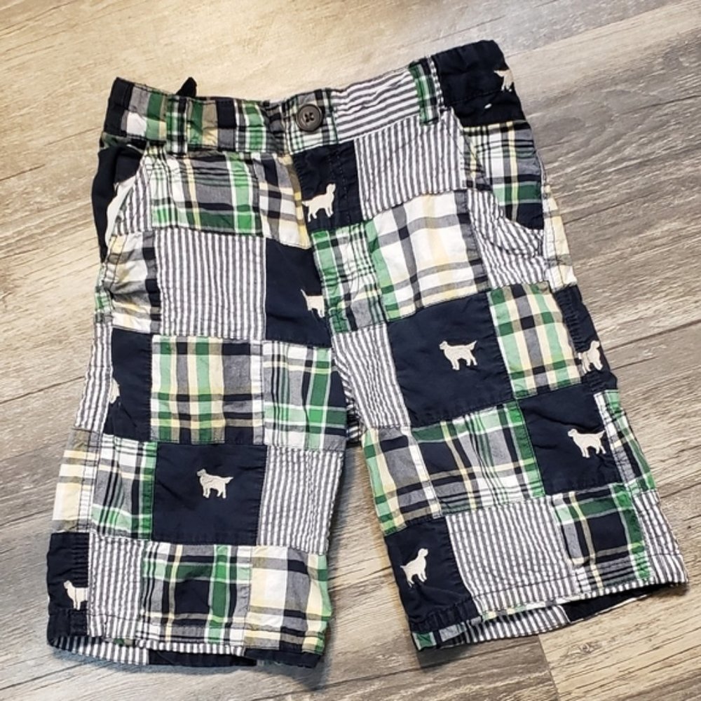 Gymboree patchwork dog shorts 3